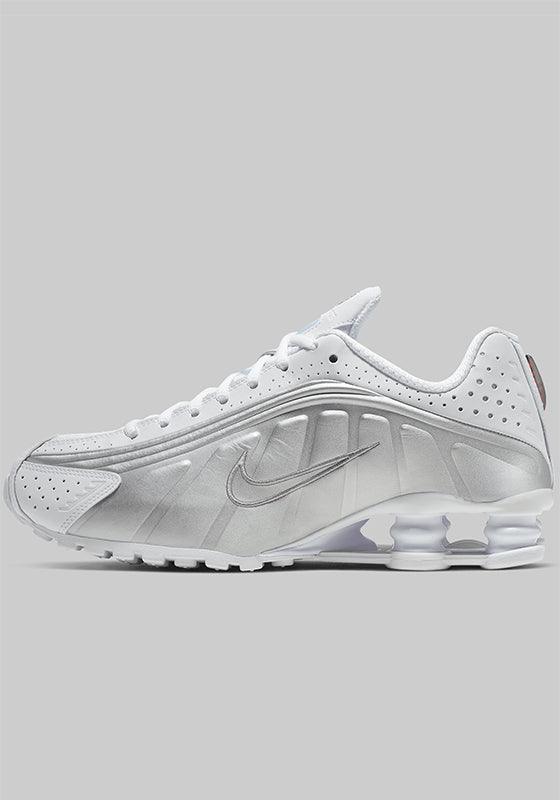 W's Shox R4 - White Metallic - LOADED