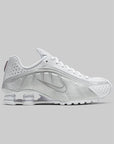 W's Shox R4 - White Metallic - LOADED