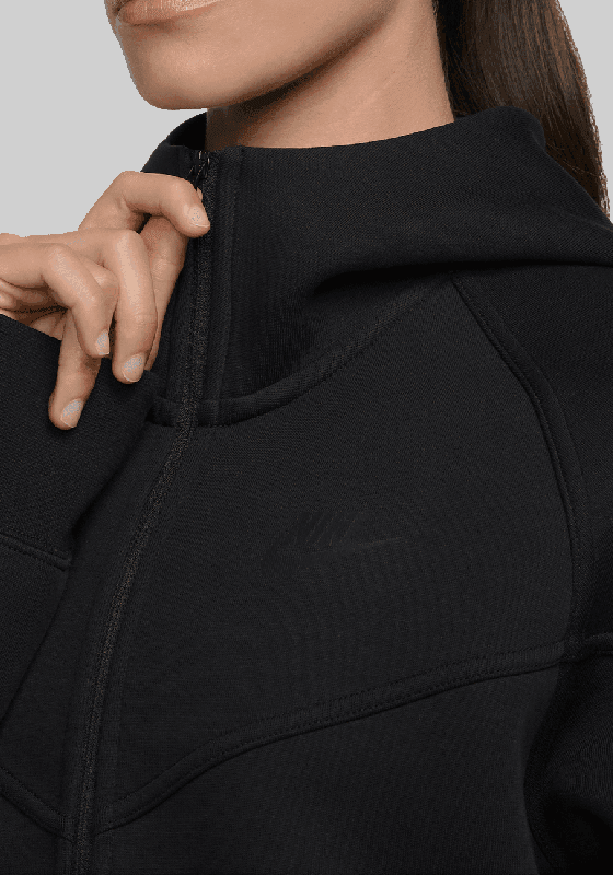 W Tech Fleece Windrunner Full-Zip Hoodie - Black - LOADED