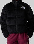 W Versa Velour Nuptse Jacket - TNF Black - LOADED
