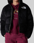 W Versa Velour Nuptse Jacket - TNF Black - LOADED