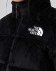 W Versa Velour Nuptse Jacket - TNF Black - LOADED