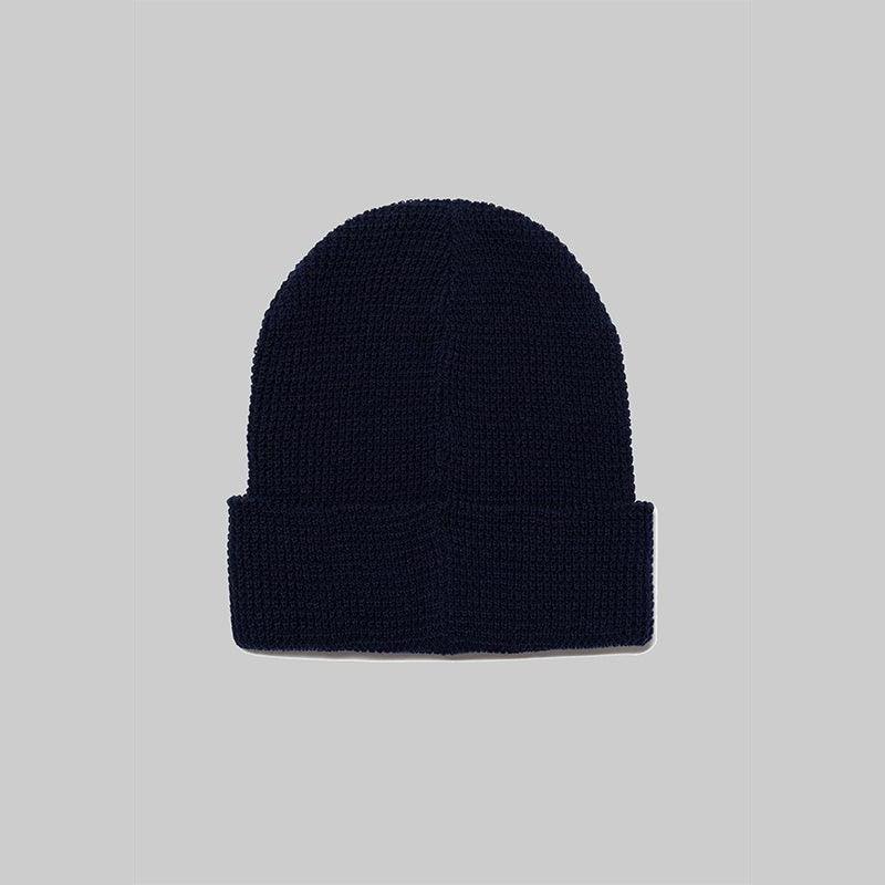 Waffle Beanie - Navy - LOADED