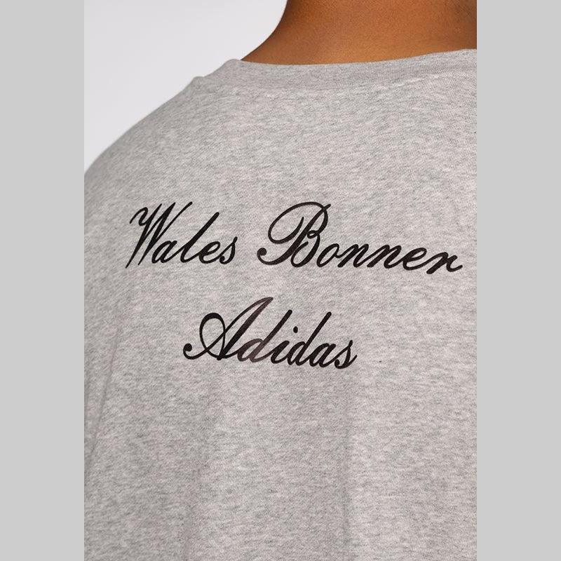 Wales Bonner Crew Long Sleeve - Grey - LOADED