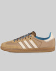 Wales Bonner Nylon Samba - Brown/Wonder White - LOADED