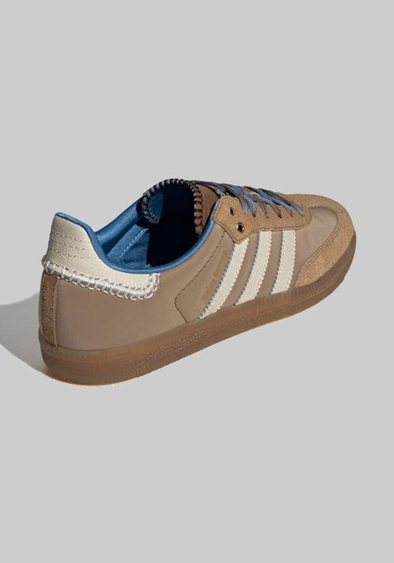 Wales Bonner Nylon Samba - Brown/Wonder White - LOADED