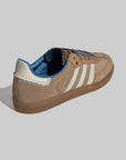 Wales Bonner Nylon Samba - Brown/Wonder White - LOADED