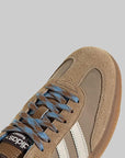 Wales Bonner Nylon Samba - Brown/Wonder White - LOADED