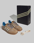 Wales Bonner Nylon Samba - Brown/Wonder White - LOADED