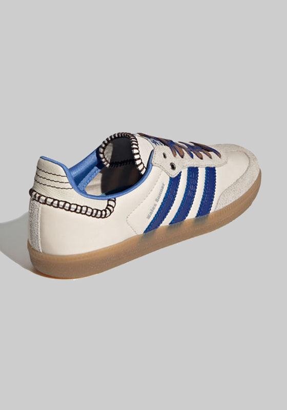 Wales Bonner Nylon Samba - Wonder Clay White/Blue - LOADED
