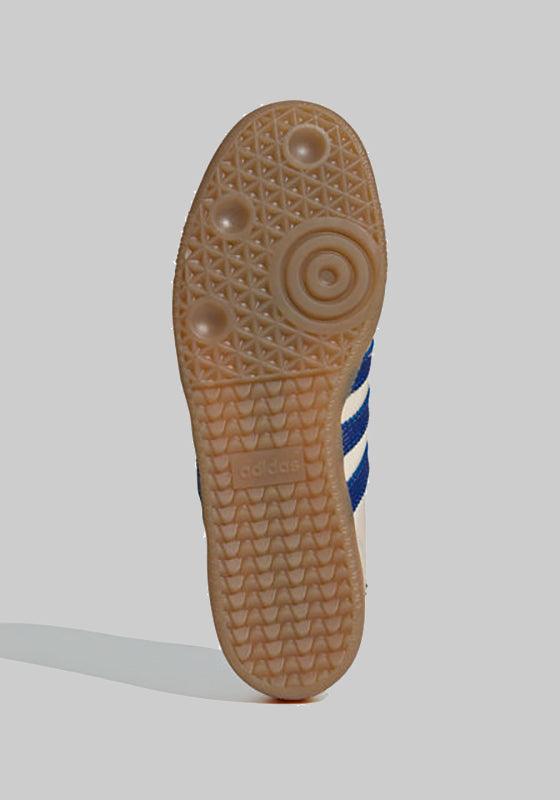 Wales Bonner Nylon Samba - Wonder Clay White/Blue - LOADED