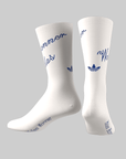 Wales Bonner Short Socks - Core White - LOADED