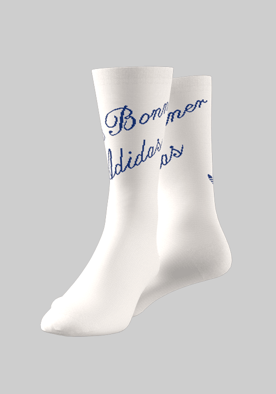 Wales Bonner Short Socks - Core White - LOADED