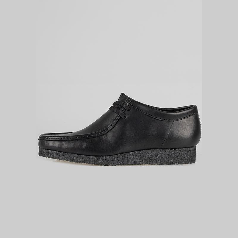 Wallabee - Black Leather - LOADED