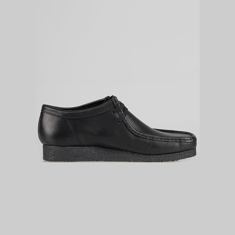 Wallabee - Black Leather - LOADED