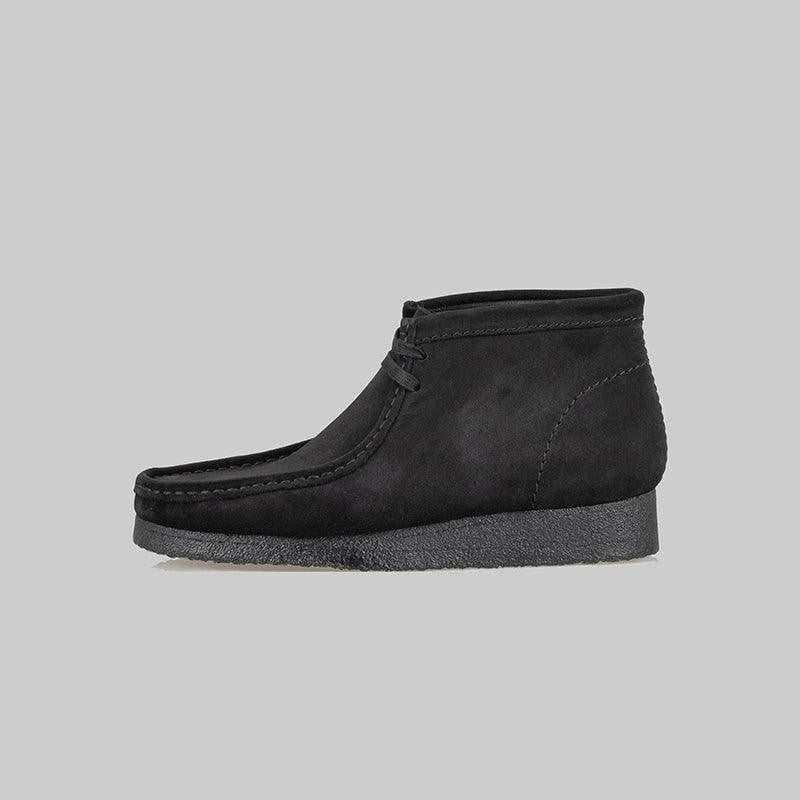 Wallabee Boot - Black Suede - LOADED