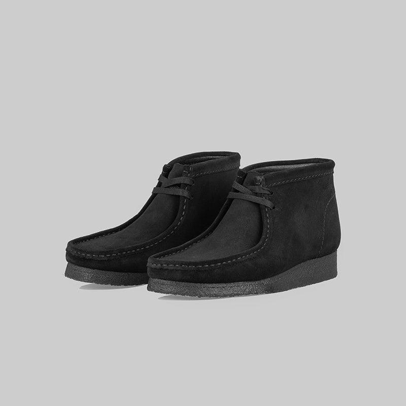 Wallabee Boot - Black Suede - LOADED