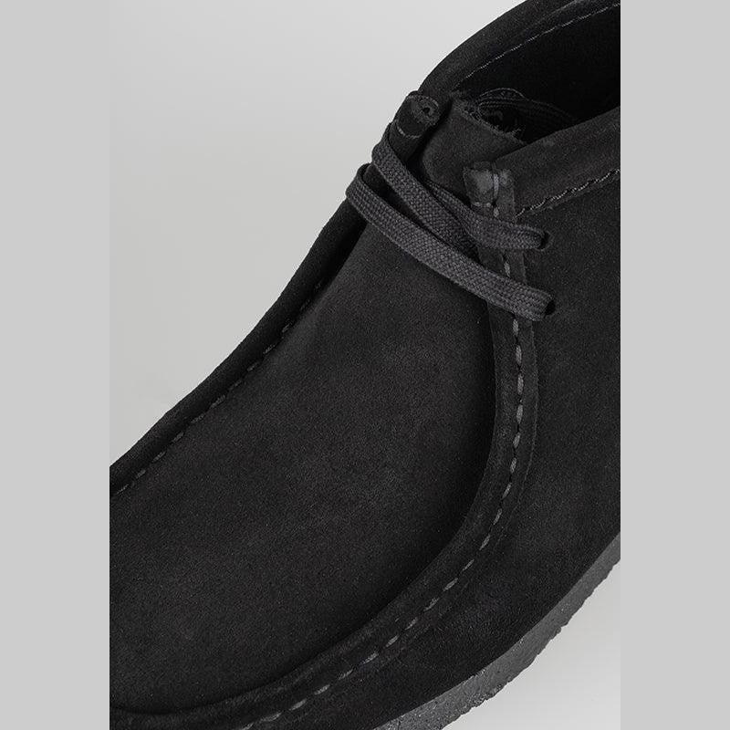 Wallabee Boot - Black Suede - LOADED