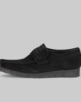 Wallabee Loafer - Black Suede