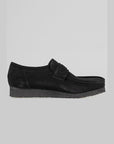 Wallabee Loafer - Black Suede - LOADED