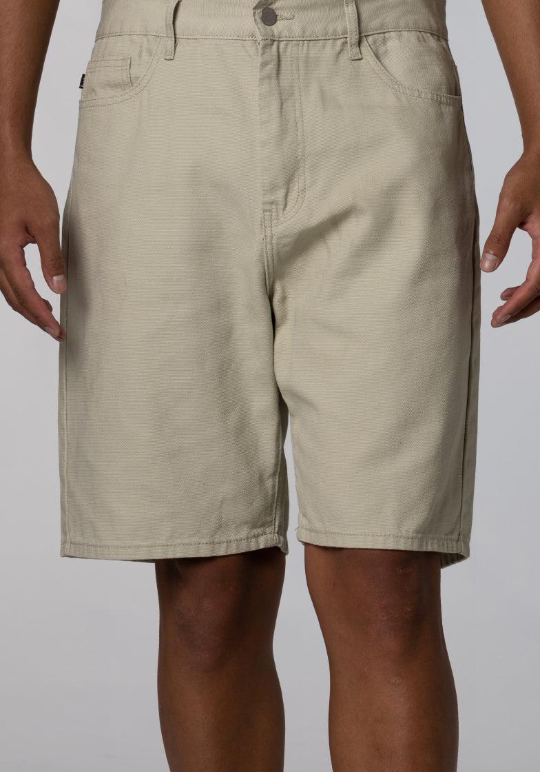 Washed Canvas Big Ol Short - Bone - LOADED