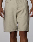 Washed Canvas Big Ol Short - Bone - LOADED