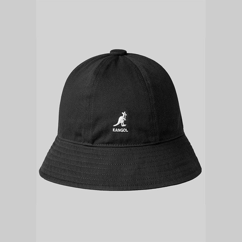 Washed Casual Bucket Hat - Black - LOADED