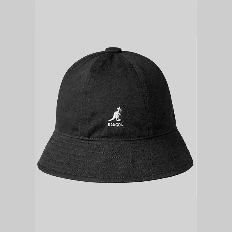 Washed Casual Bucket Hat - Black - LOADED