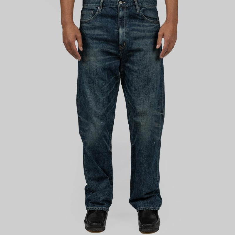 Washed Denim DP Basic Pant - Indigo - LOADED