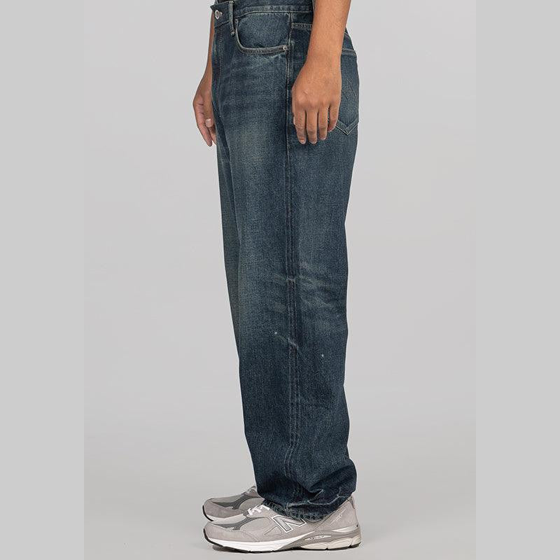 Washed Denim DP Wide Pant - Indigo - LOADED