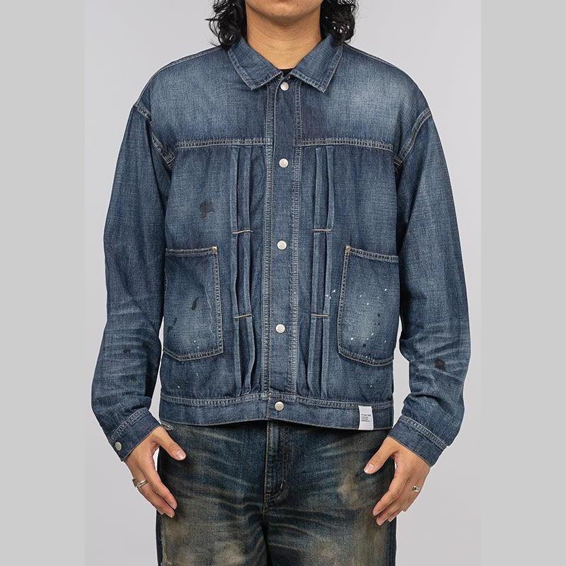 Washed Lightweight Denim Jacket - Indigo - LOADED