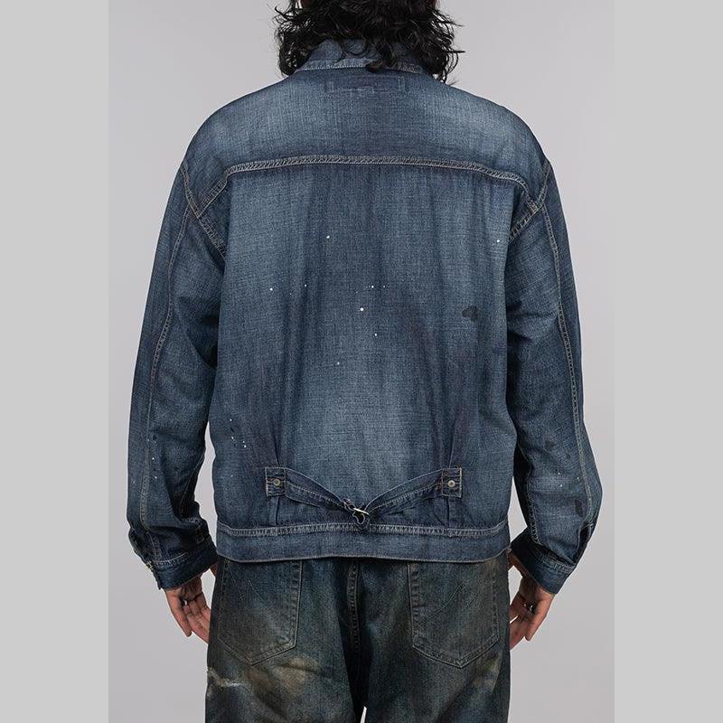 Washed Lightweight Denim Jacket - Indigo - LOADED