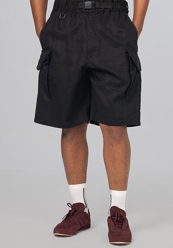 Washed Twill Short - Black - LOADED