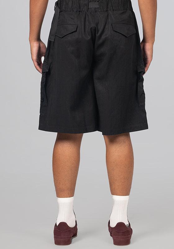 Washed Twill Short - Black - LOADED