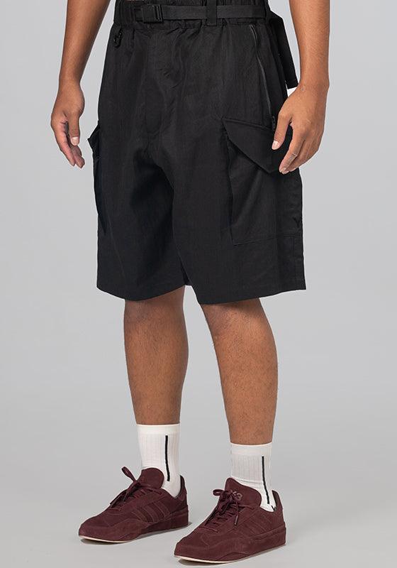 Washed Twill Short - Black - LOADED