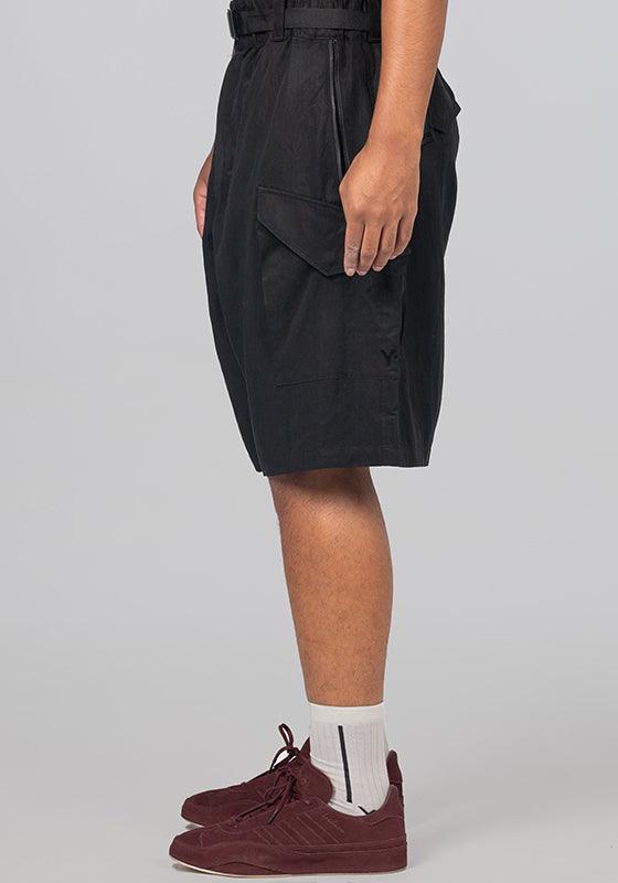 Washed Twill Short - Black - LOADED