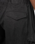 Washed Twill Short - Black - LOADED