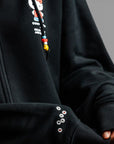 X Hello Kitty And Friends Full Zip Hoodie - Black