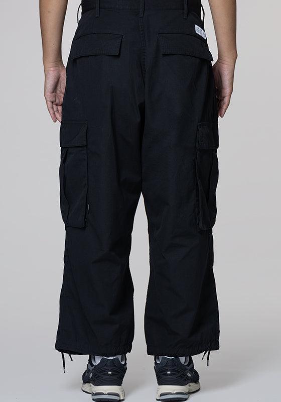 Wide Cargo Pant - Black - LOADED