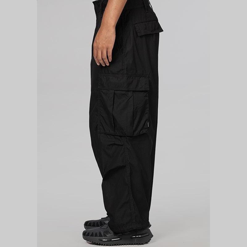 Wide Cargo Pant - Black - LOADED