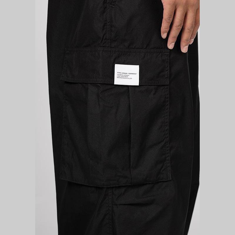 Wide Cargo Pant - Black - LOADED