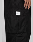 Wide Cargo Pant - Black - LOADED