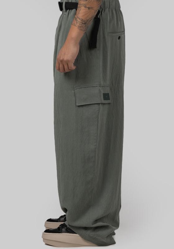 Wide Cargo Pant - Stone Green - LOADED
