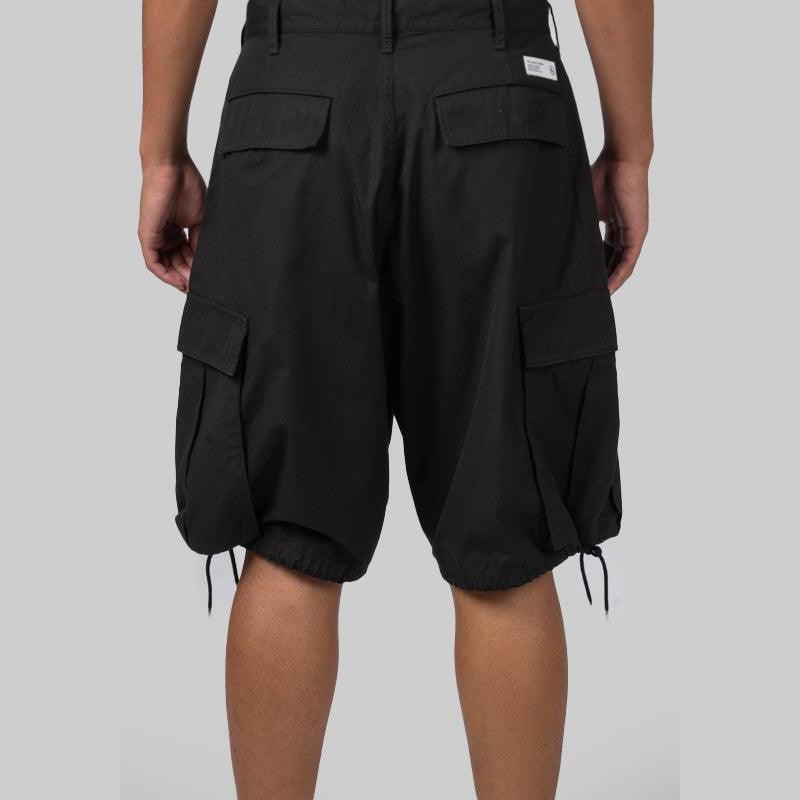 Wide Cargo Short - Black - LOADED