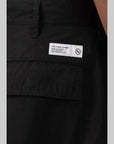 Wide Cargo Short - Black - LOADED