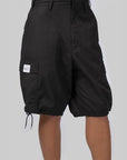 Wide Cargo Short - Black - LOADED