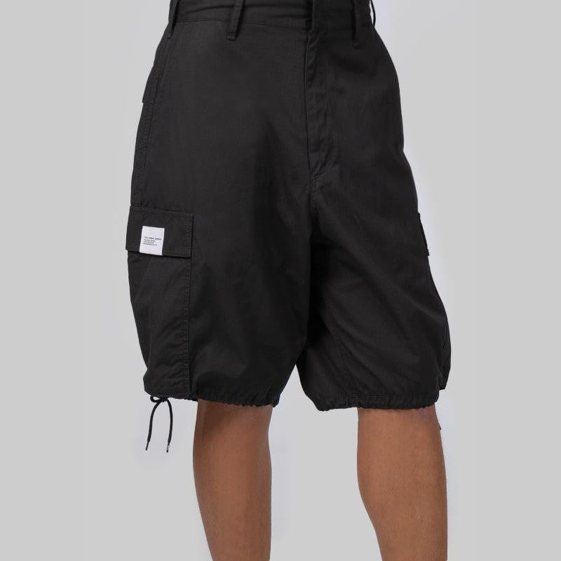 Wide Cargo Short - Black - LOADED