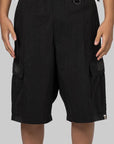 Wide Cargo Short - Black - LOADED