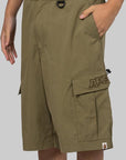 Wide Cargo Short - Olive Drab - LOADED