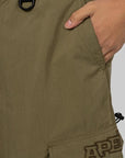 Wide Cargo Short - Olive Drab - LOADED